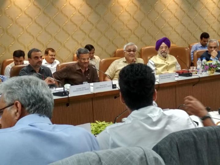 Minister HUPA, CEO Niti Aayog, Chairman CBDT, CBEC, Chairman SBI, BoB, HDFC were amongst a galaxy of decision makers at the meeting today.   CREDAI team comprising Chairman, President President Elect, Manoj Gaur, Secretary, won over all  to the side of real estate revival.