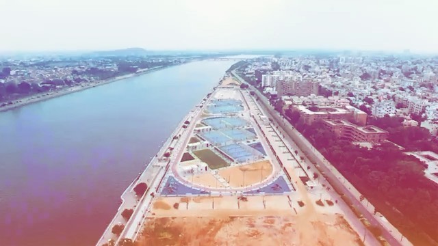 Ahmedbabd river front. Seeing is believing!!