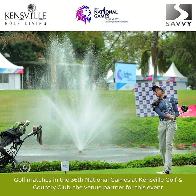 Glimpses of the golf matches being played at Kensville Golf & Country Club,Ahmedabad,as a part of the 36th National Games @TheJoyofGolf @Swinging_Swamy @Aaryanshah11 @JeevMilkhaSingh @indiagolfweekly @SavvyAhmedabad 
#kensvillegolfliving #golf #golfing #golfcourse #golfers #pga