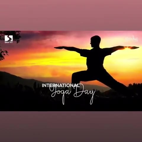 The word yoga comes from Sanskrit, the language of ancient India. It means union, integration or wholeness 
This international yoga day- be one with yourself