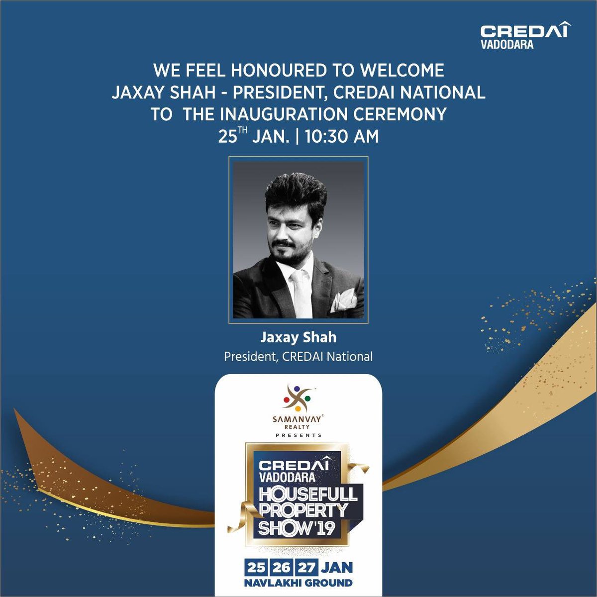 Jaxay Shah, Managing Director of Savvy | President of CREDAI | Reputed Builders in Gujarat | Savvy Infrastructures Pvt. Ltd. | S. G. Highway | Ahmedabad | Gujarat | India