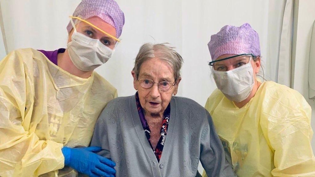 *NewsFirst* : A 101 year old Dutch woman, who was born during the Spanish flu, has recovered from coronavirus illness. Miracle !! https://t.co/ATBZ2R3yIv
