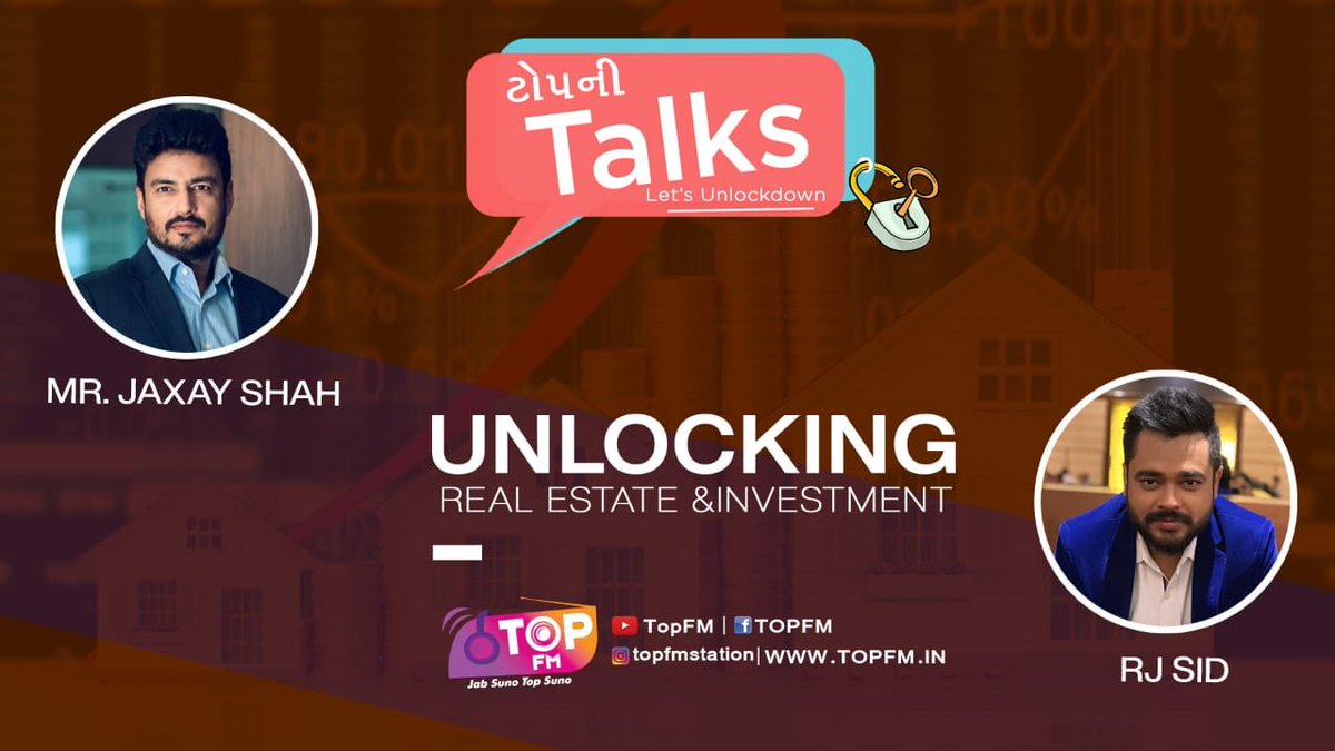 Real estate news listeners and viewers shall get to know thoughts of unlocking Real estate investment in 8 stations of Gujarat and on  official pages too https://t.co/ReVKwErZ5f                                              https://t.co/HB1GHknW1S. @harshoza03 @SavvyAhmedabad https://t.co/dWxs7qjoyW