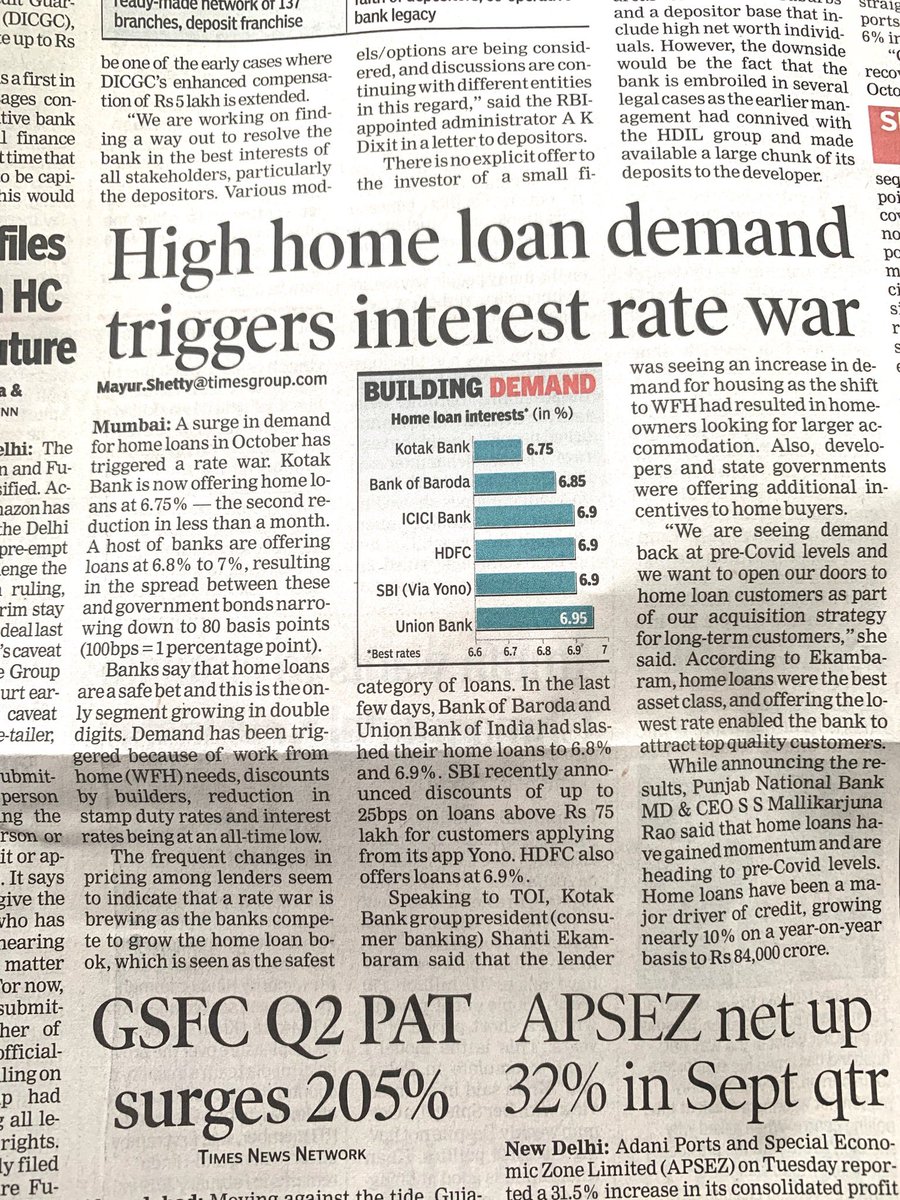 Best time to buy home!! @SavvyAhmedabad @CREDAINational @ASSOCHAM4India https://t.co/YBSlGD9o66