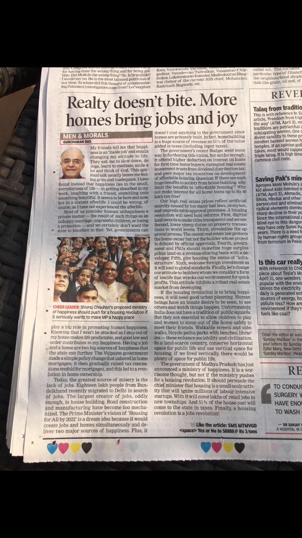 Very well written article by intellectual  Gurcharan das 👌 https://t.co/jhREvMOqxa