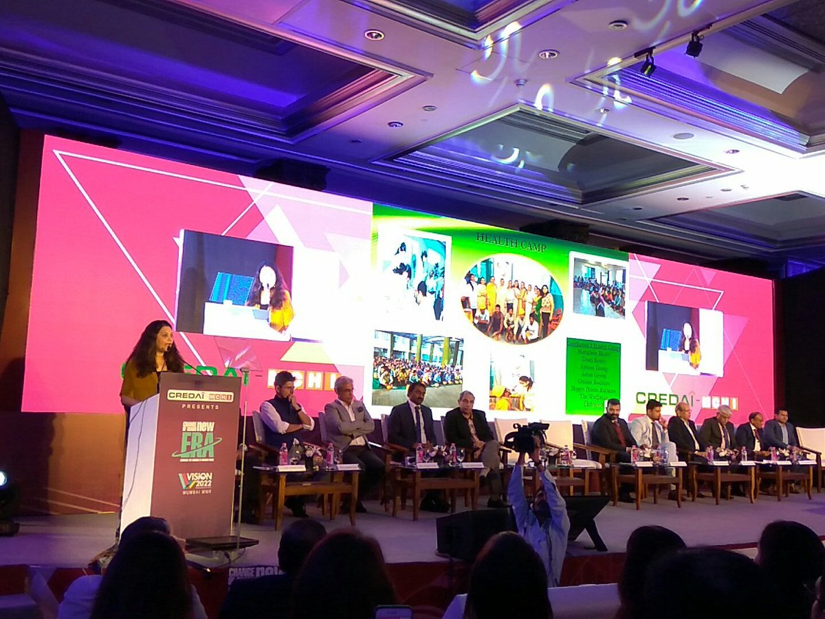 RT @CREDAI_MCHI: Ms #SonalShah Chairperson of #WomenWing of CREDAI-MCHI appraising about the launch n achievements https://t.co/wyLcwiu2Oi